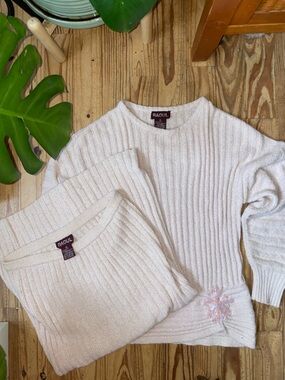 RARE Raoul Ribbed Sweater & Skirt Set 2 piece